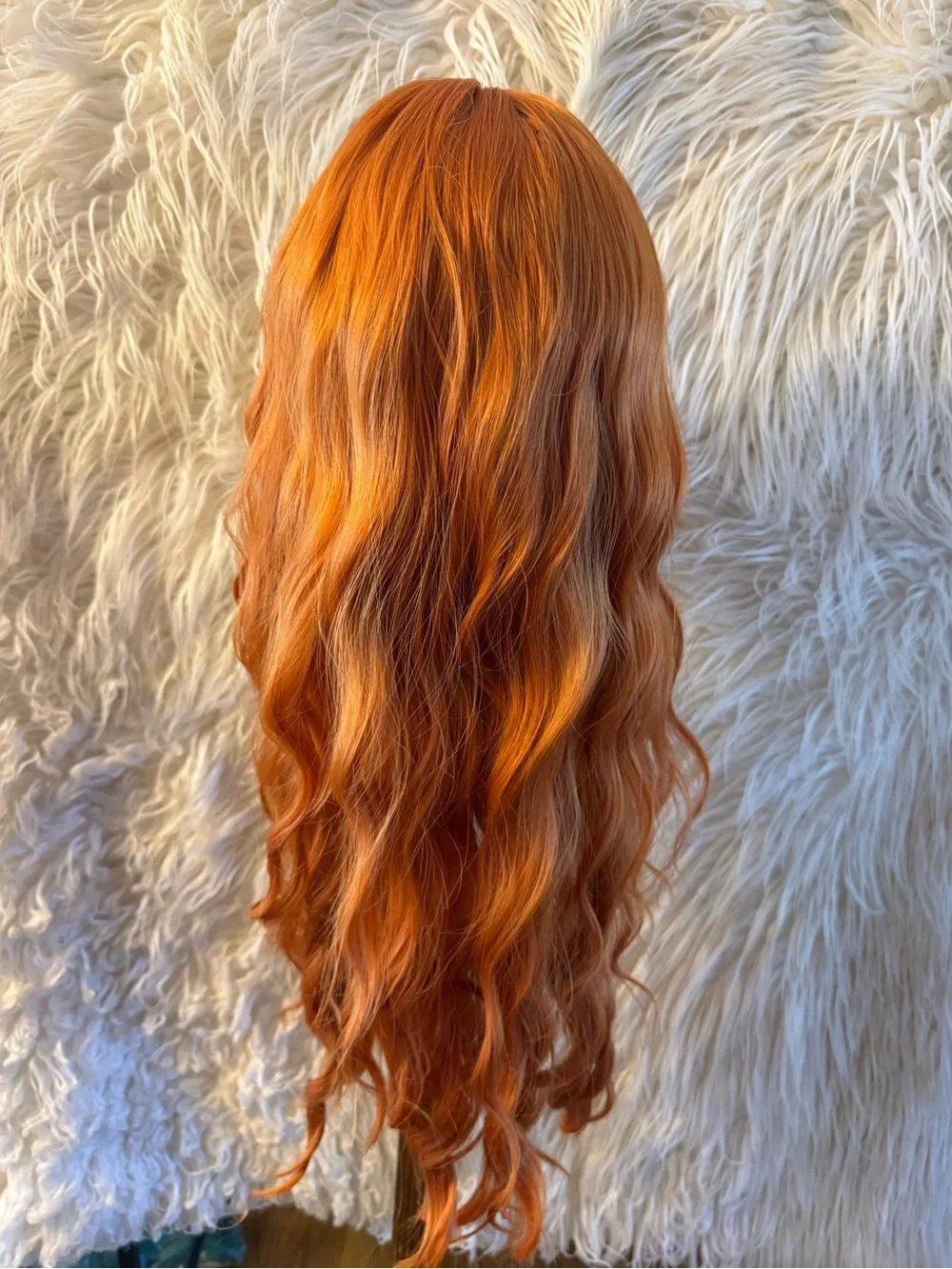 Red Copper Long Wavy Women’s Wig